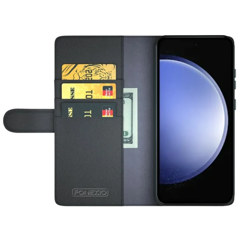 Fonexio Samsung S23 FE Luxe Lederen Book Case