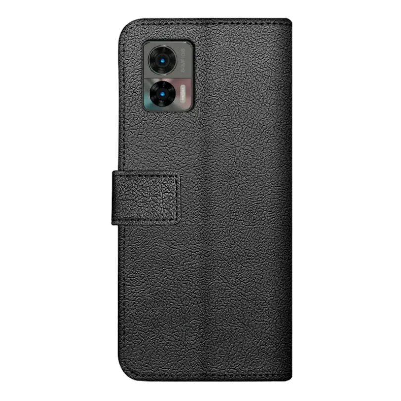 Just in Case Edge 30 Neo Leren Portemonnee Hoesje