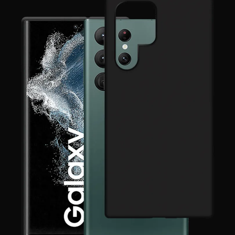Just in Case Galaxy S22 Ultra Siliconen (TPU) Hoesje