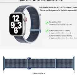Kalebol Apple Watch Nylon Bandje