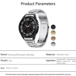 Kalebol Universeel Stalen Watch Bandje