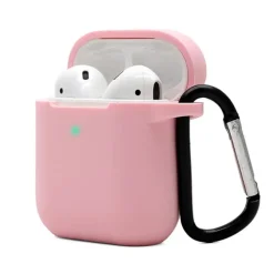 Mocaa AirPods 2 Siliconen Hoesje met Clip
