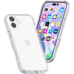 Mocaa Apple iPhone 16 Glitz Beschermhoesje