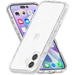 Mocaa Apple iPhone 16 Glitz Beschermhoesje