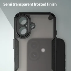 Mocaa Apple iPhone 17 Lichtgewicht Rugged Hoesje