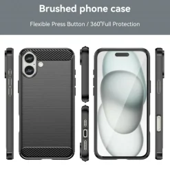 Mocaa Apple iPhone 16 Plus Schokbestendig Hoesje