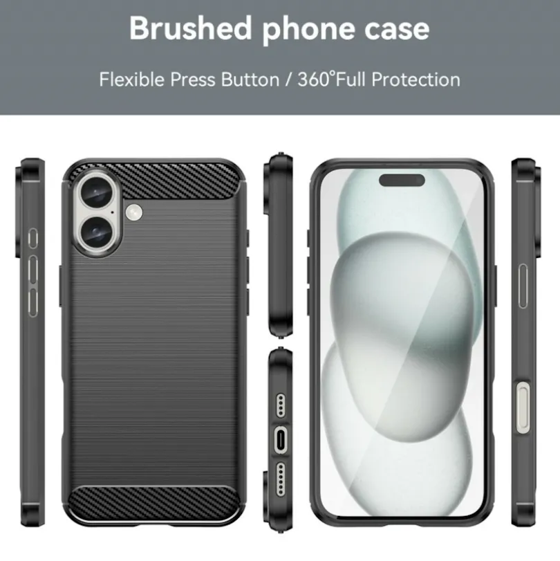 Mocaa Apple iPhone 16 Plus Schokbestendig Hoesje