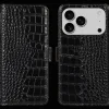 Mocaa Apple iPhone 17 Pro Max Croco Book Case Leer