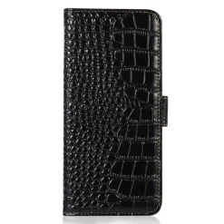 Mocaa Apple iPhone 17 Pro Max Croco Book Case Leer