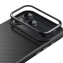 Mocaa Apple iPhone 17 Pro Slim Carbon Pantser MagSafe Case
