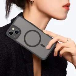 Mocaa Apple iPhone 15 Slim Anti-Shock MagSafe Hoesje