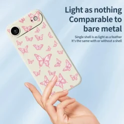Mocaa Apple iPhone Air Beschermhoesje Vlinders