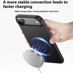 Mocaa Apple iPhone Air Slim Carbon Pantser MagSafe Case