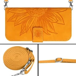Mocaa Apple iPhone Air Sunflower Bookcase met Koord