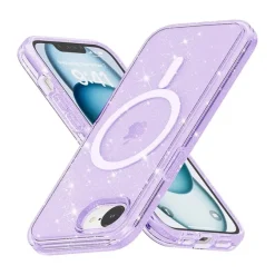 Mocaa Apple iPhone 16e/17e Glitz Magsafe Beschermhoesje