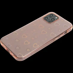 Mocaa iPhone 11 3D Effect Hoesje Hartjes