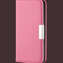 Mocaa iPhone 12 Mini Litchi Mini Wallet Hoesje