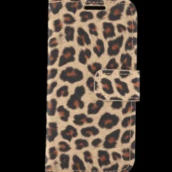Mocaa iPhone 12 Mini Luipaardprint Bookcase Hoesje
