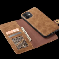 Mocaa iPhone 12 Mini Vintage 2-in-1 Wallet Hoesje
