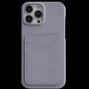 Mocaa iPhone 15 Vegan Lederen Hoesje met Pashouder