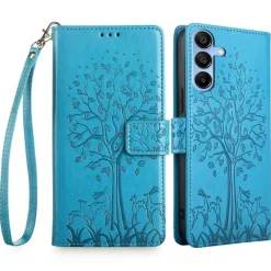Mocaa Samsung Galaxy A15 Bookcase Gravure Hertjes