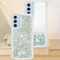 Mocaa Samsung Galaxy A15 5G Valbestendig Glitter Hoesje