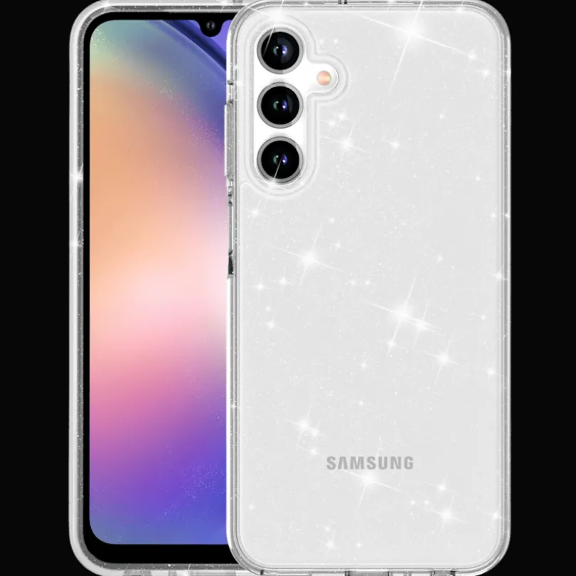 Mocaa Samsung Galaxy A55 Glitz Beschermhoesje
