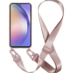 Mocaa Samsung Galaxy A25 Hoesje met Verstelbaar Koord