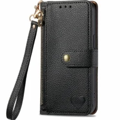 Mocaa Samsung Galaxy A16 Love Heart Wallet Hoesje