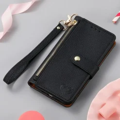 Mocaa Samsung Galaxy A16 Love Heart Wallet Hoesje