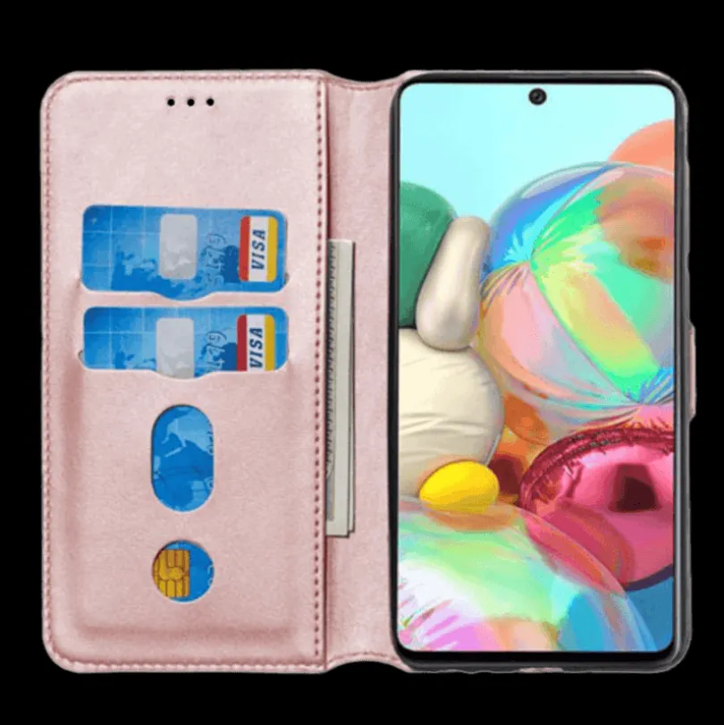 Mocaa Samsung Galaxy A71 Slim-Fit Boek Hoesje