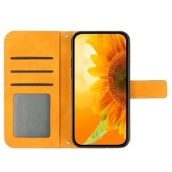 Mocaa Samsung Galaxy A16 Sunflower Bookcase met Koord