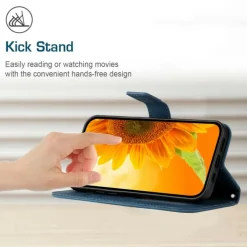 Mocaa Samsung Galaxy A16 Sunflower Bookcase met Koord