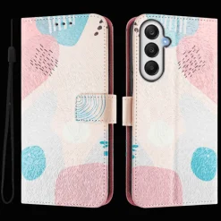 Mocaa Samsung Galaxy A35 Vrolijk Bookcase Hoesje