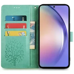 Mocaa Samsung Galaxy S23 Bookcase Gravure Hertjes