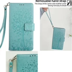 Mocaa Samsung Galaxy S23 Bookcase Gravure Hertjes