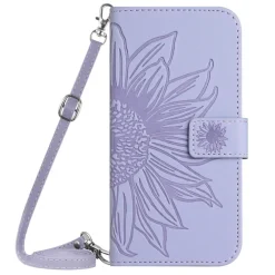 Mocaa Samsung Galaxy S25 FE Sunflower Bookcase met Koord