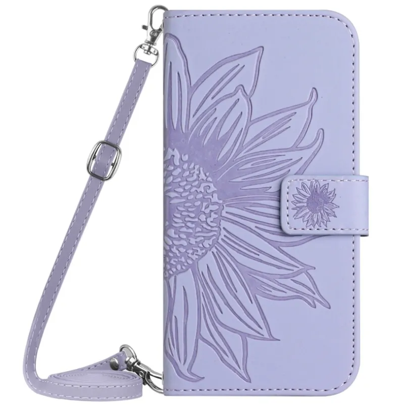 Mocaa Samsung Galaxy S25 FE Sunflower Bookcase met Koord