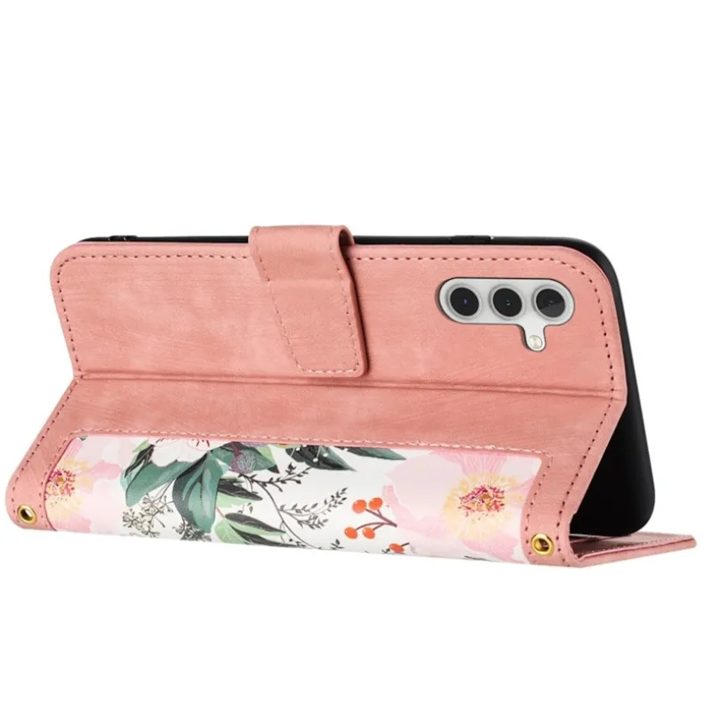 Mocaa Samsung Galaxy S25 Floral Series Bookcase