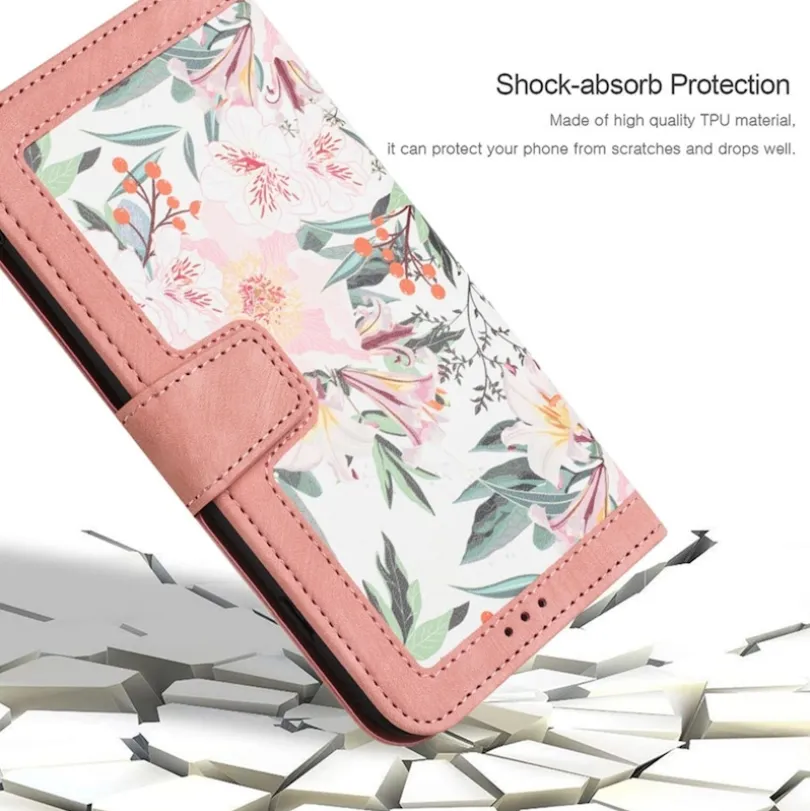 Mocaa Samsung Galaxy S25 Floral Series Bookcase