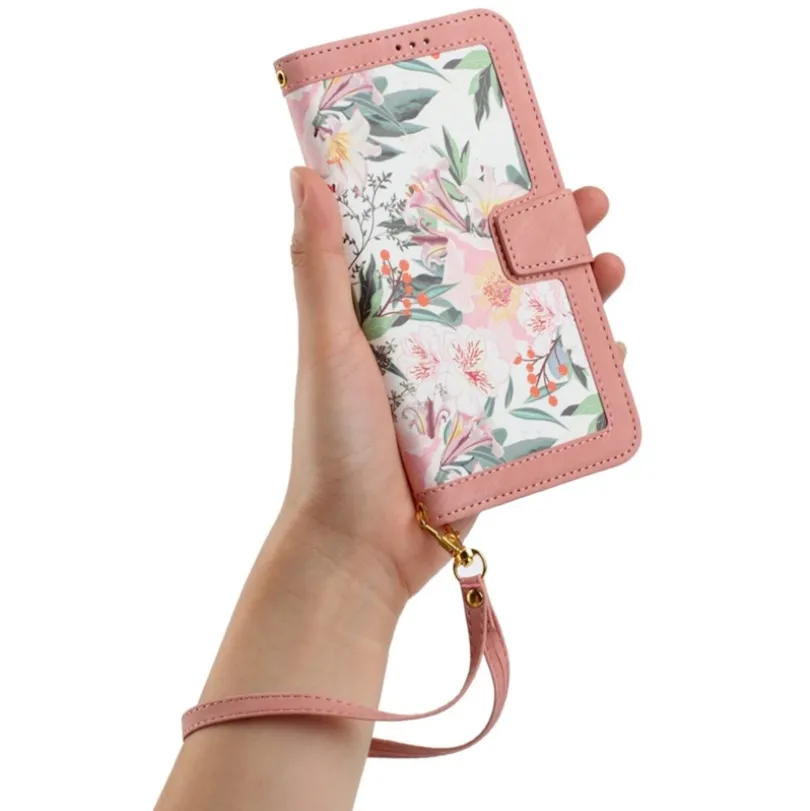 Mocaa Samsung Galaxy S25 Floral Series Bookcase