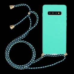 Mocaa Samsung Galaxy S10 Telefoonhoesje met Koord