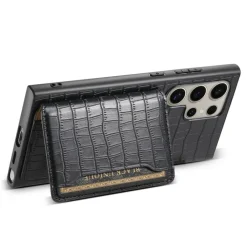 Mocaa Samsung Galaxy S24 Ultra Card Holder Backcover Croc
