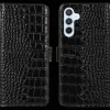 Mocaa Samsung S23 FE Croco Book Case Leer