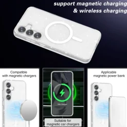 Mocaa Samsung S25 Plus Glitz MagSafe Beschermhoesje