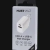 Musthavz to Go Easy USB-A + USB-C PD Oplader 20W