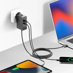 Musthavz 100W Laptop Oplader met Verlengsnoer