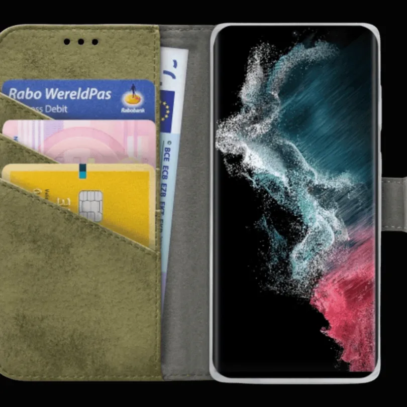 My Style Galaxy S22 Ultra Portemonnee Hoesje