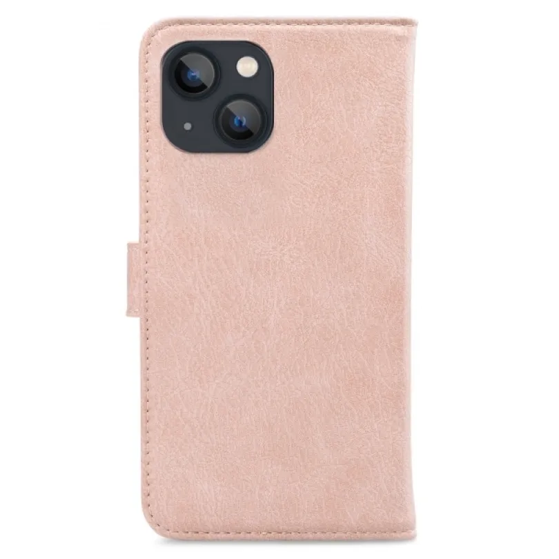 My Style iPhone 13 Pro Max Portemonnee Hoesje Roze