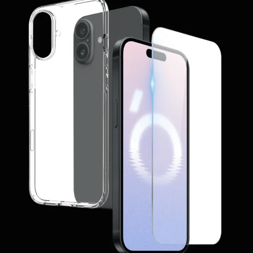Northjo Apple iPhone 16 Plus Hoesje en Screenprotector